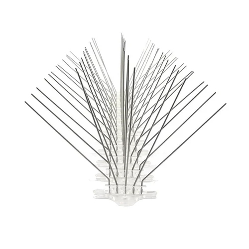 Plastic Bird Spikes - Color: Silver