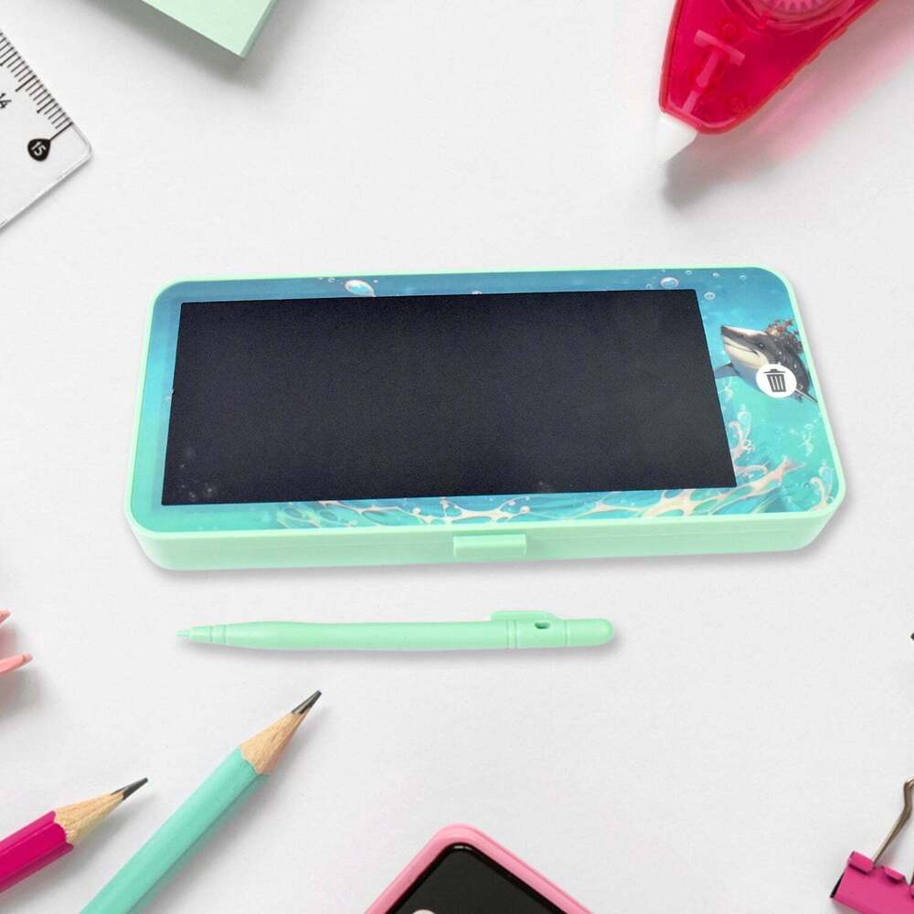 LCD Drawing Pen Cases Blue colour