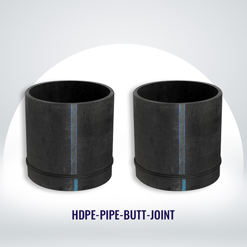 Hdpe Pipe Butt Joint - Color: Black