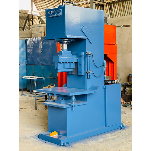 Automatic Stone Splitting Machine - Color: Blue