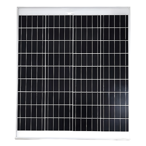 12V 75 Watt Solar Panel - Color: Black