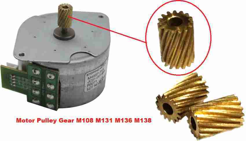 Motor Gear Pulley Motor Pulley HP LaserJet M108