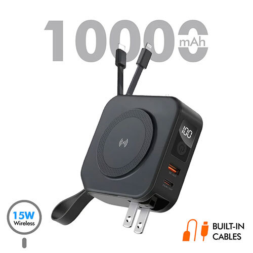 EXPLORER वायरलेस पावर बैंक 10000mAh