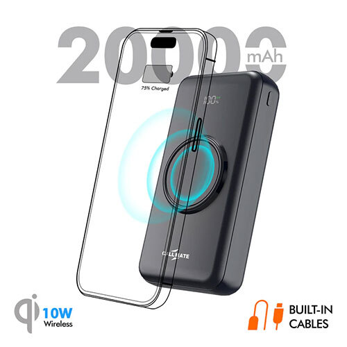 टंग्स्टन वायरलेस पावर बैंक 20000mAh