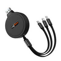 Tricord 3 in 1 Retractable Charging Cable