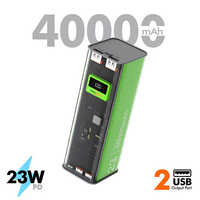 IonDrive The C-Thru Power Bank 40000mAh