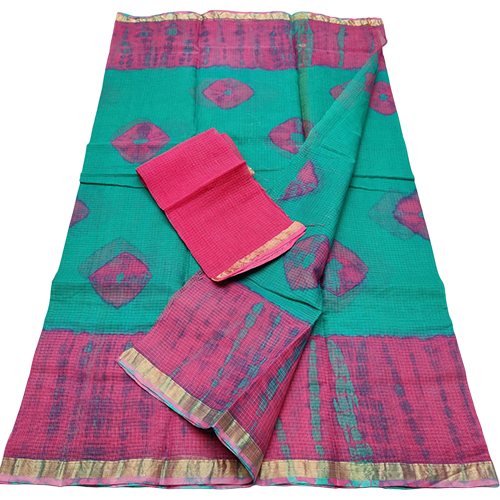 Pure Cotton Kota Doria Bandej Saree