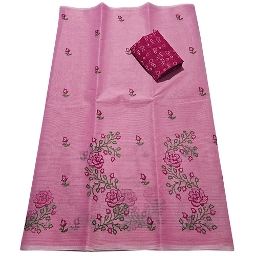 Ladies Kota Embroidery Saree