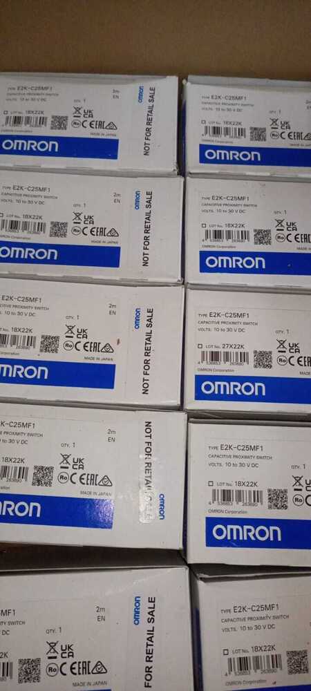 OMRON CAPACITIVE PROXIMITY SWITCH 10 TO 30VDC,E2K-C25MF1