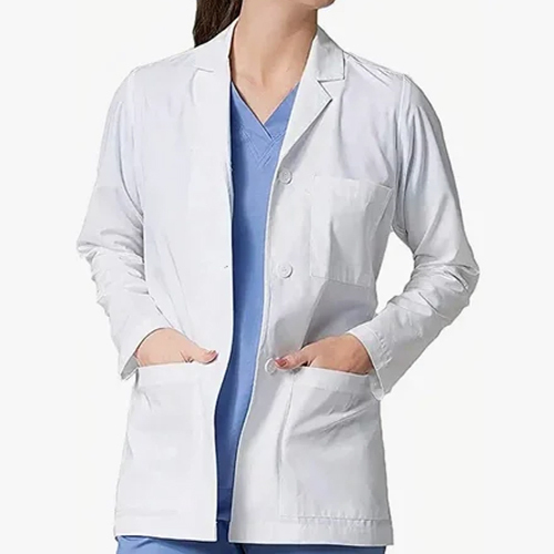 Apron Coat For Lab - Color: White