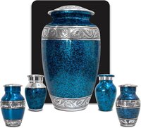 Adult Cremation Urn with 4 Matching keepsake Urns Set of 5 Funeral Urns wholesale Supplies