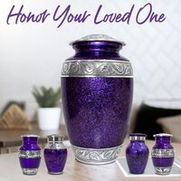 Adult Cremation Urn with 4 Matching keepsake Urns Set of 5 Funeral Urns wholesale Supplies