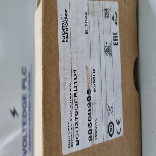 KROM SCHRODER BCU370QFEU1D1 Burner Control Unit 88600285 B BCU370