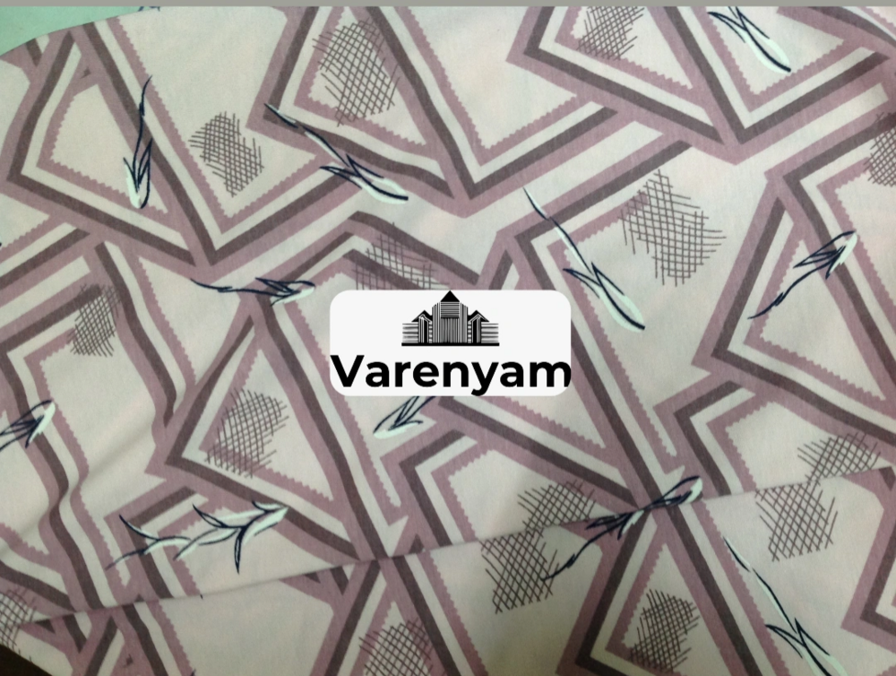 Printed Cotton Knitted Fabric - Application: Garments