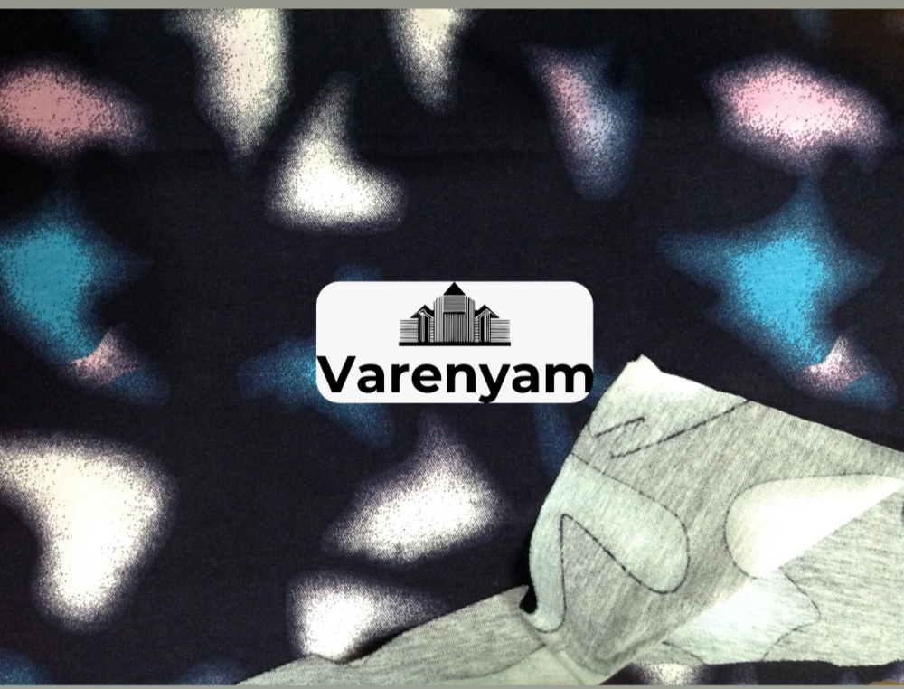 Printed Cotton Knitted Fabric - Application: Garments