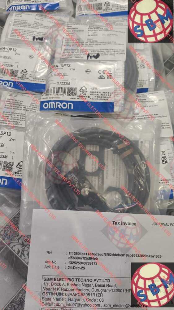 Omron Photoelectric Sensor  10  TO 30VDC, E3FA-DP12,E3FA-BP22