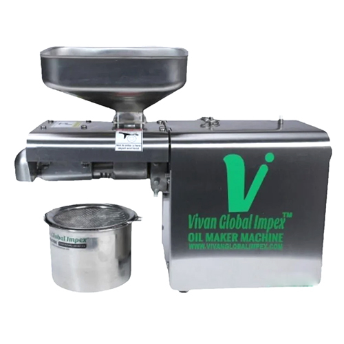 Commercial Oil Expeller Machine - Automatic Grade: Semi-Automatic
