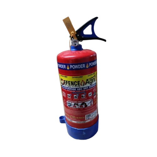 4 Kg Abc Dry Powder Fire Extinguisher - Color: Red