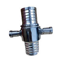 Stainless Steel Female Coupling - Color: Silver
