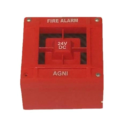 Agni Pvc Fire Alarm - Alarm Light Color: Red