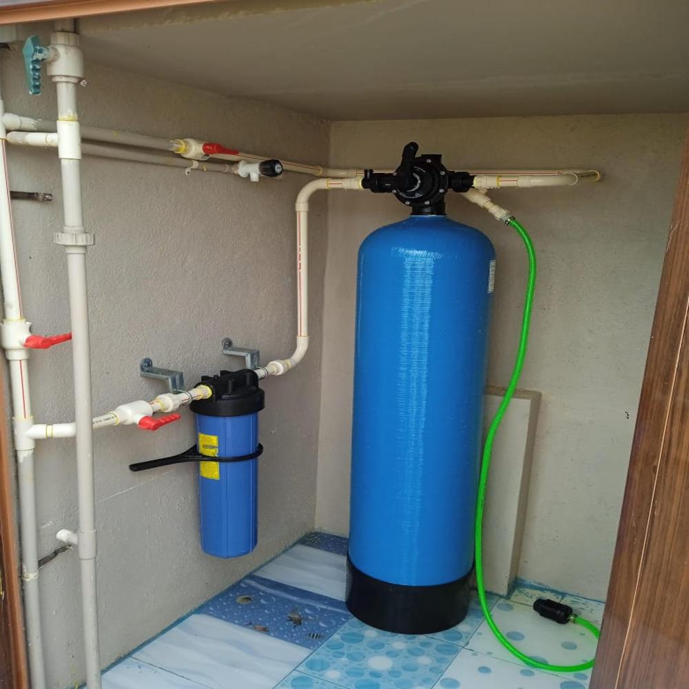 Water Softener Manual - Material: Stainless Steel