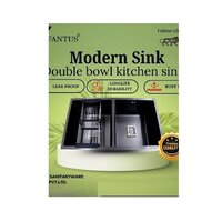 Black Handmade kitchen Sink