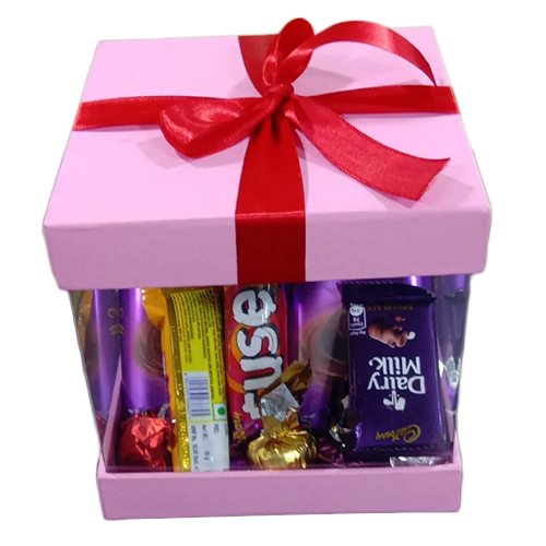 Chocolate Gift Box - Color: Pink