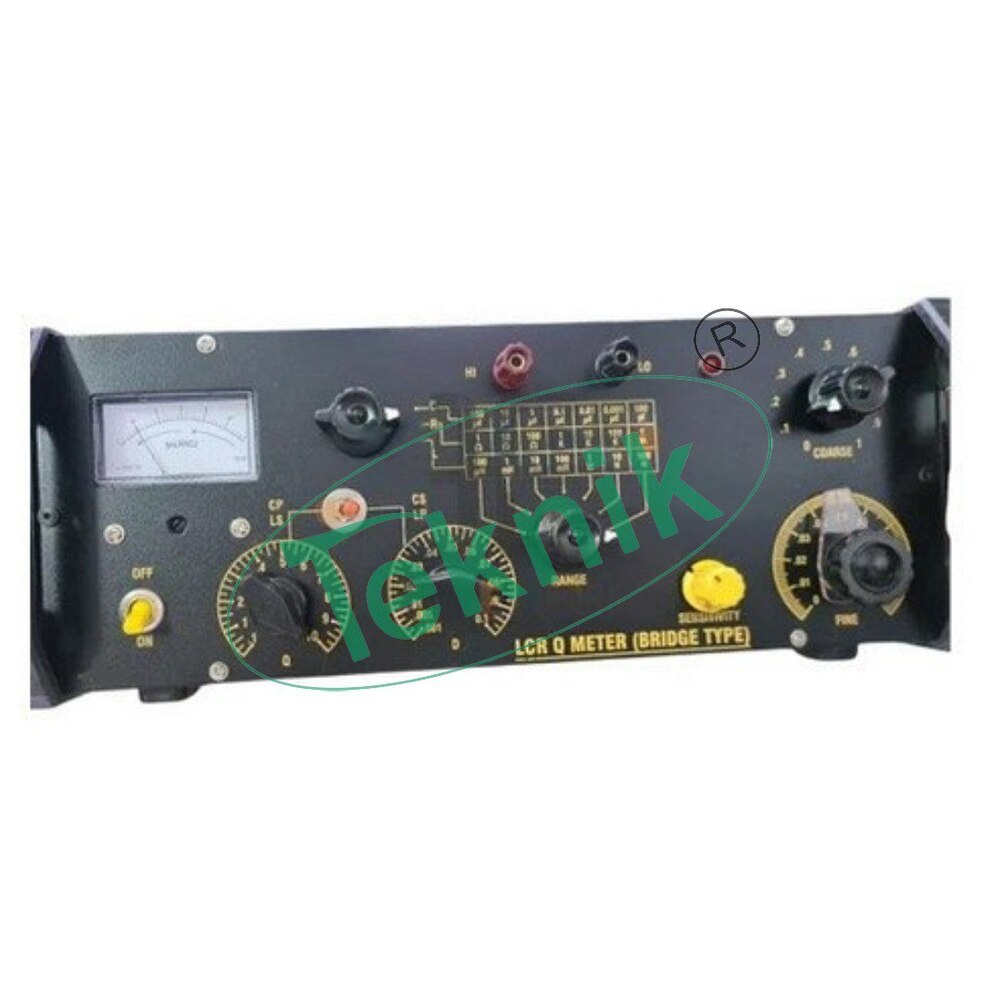 LCR Q METER (BRIDGE TYPE) ANALOG BENCH TYPE