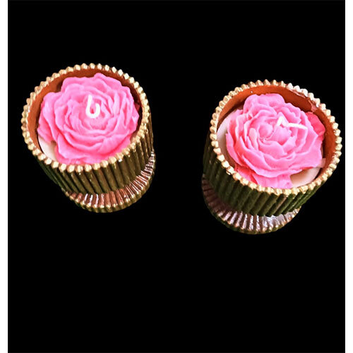 Wax Cups ( 200Gm) - Color: Pink