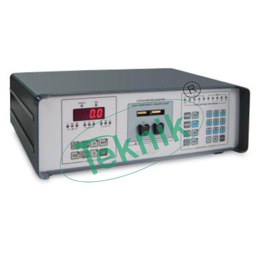 LCR Q METER - DIGITAL (DIRECT Q MEASUREMENT) BENCH TYPE