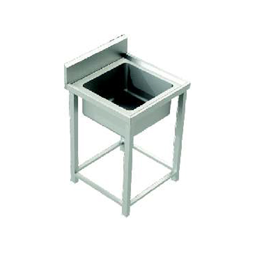 Single Sink Unit - Color: Silver