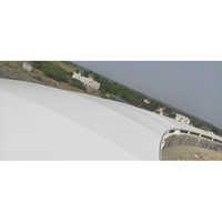 Walkway Tensile Structure - Steel Roof, Pu Wall Panels & Pvc Sliding Windows | Durable White Outdoor Roof Solution For Gardens & Events