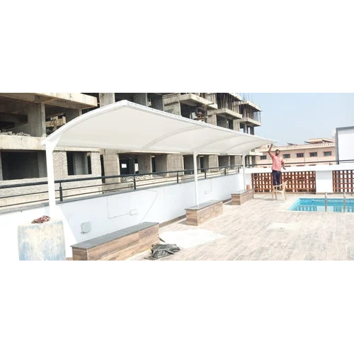 Roofing Tensile Structure - Color: White