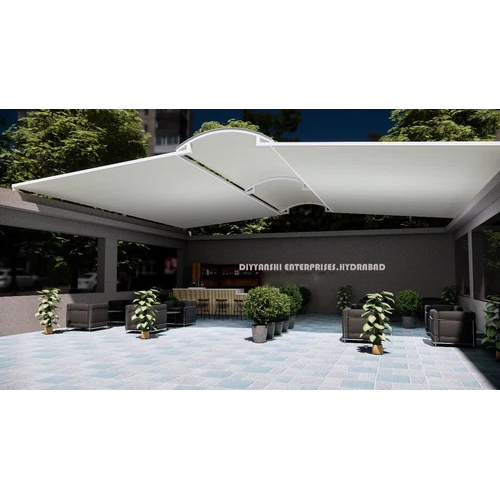 Modular Roof Parking - High-Quality Aluminum Sheet, PU and PVC Panels, White Color, Sliding Window Style | Durable, Versatile, Aesthetic Appeal for Hotels and Houses