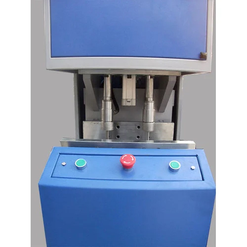 Auto Drop Blow Moulding Machine - Color: Blue