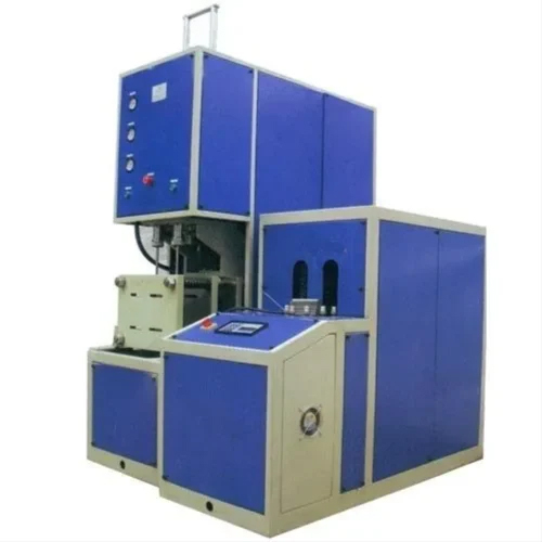 220V Blow Mould Machine - Color: Blue