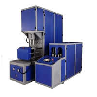 Stretch Blow Molding Machine - Mild Steel, Blue, Automatic | Stretch Blow Moulding for Water Bottles, Includes Warranty
