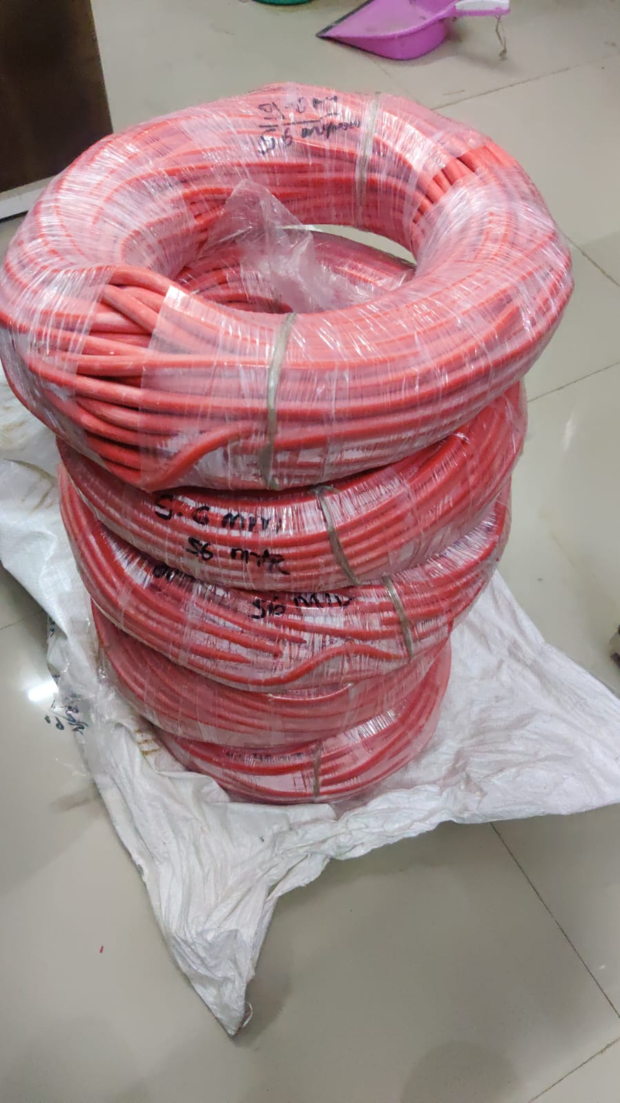 Silicon Rubber Cord - Color: Red