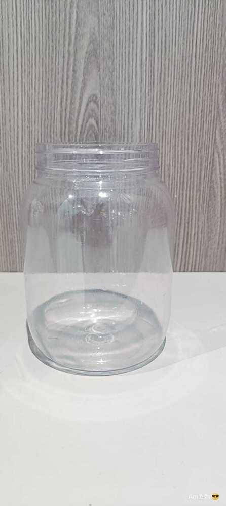 200gm Sk - Pet Inert Ghee Jar, 200ml Size, Transparent Colour With Yellow, Red & Black Caps, Soft Hardness, Ideal For Preserving Quality & Taste