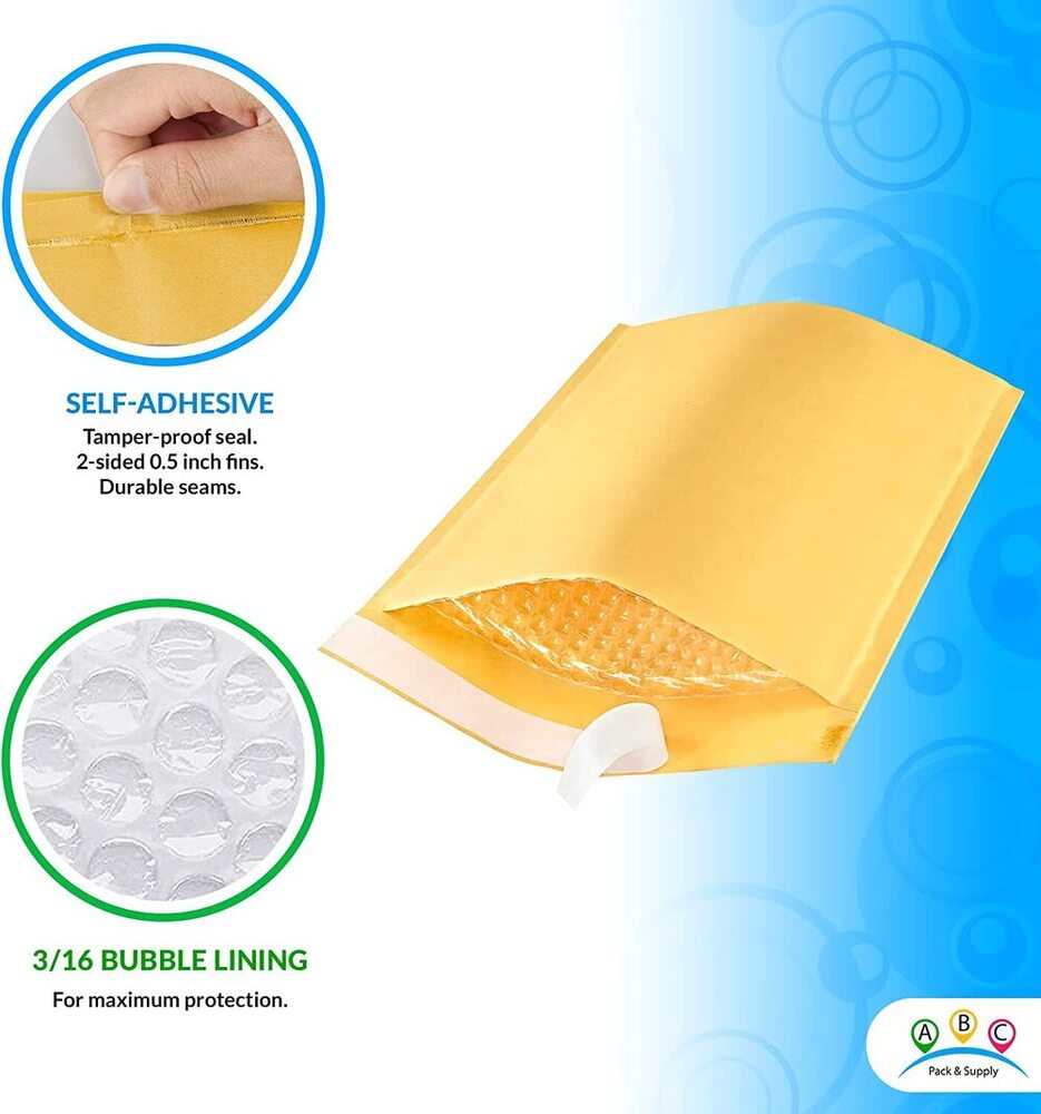 Any Color Paper Bubble Courier Bag