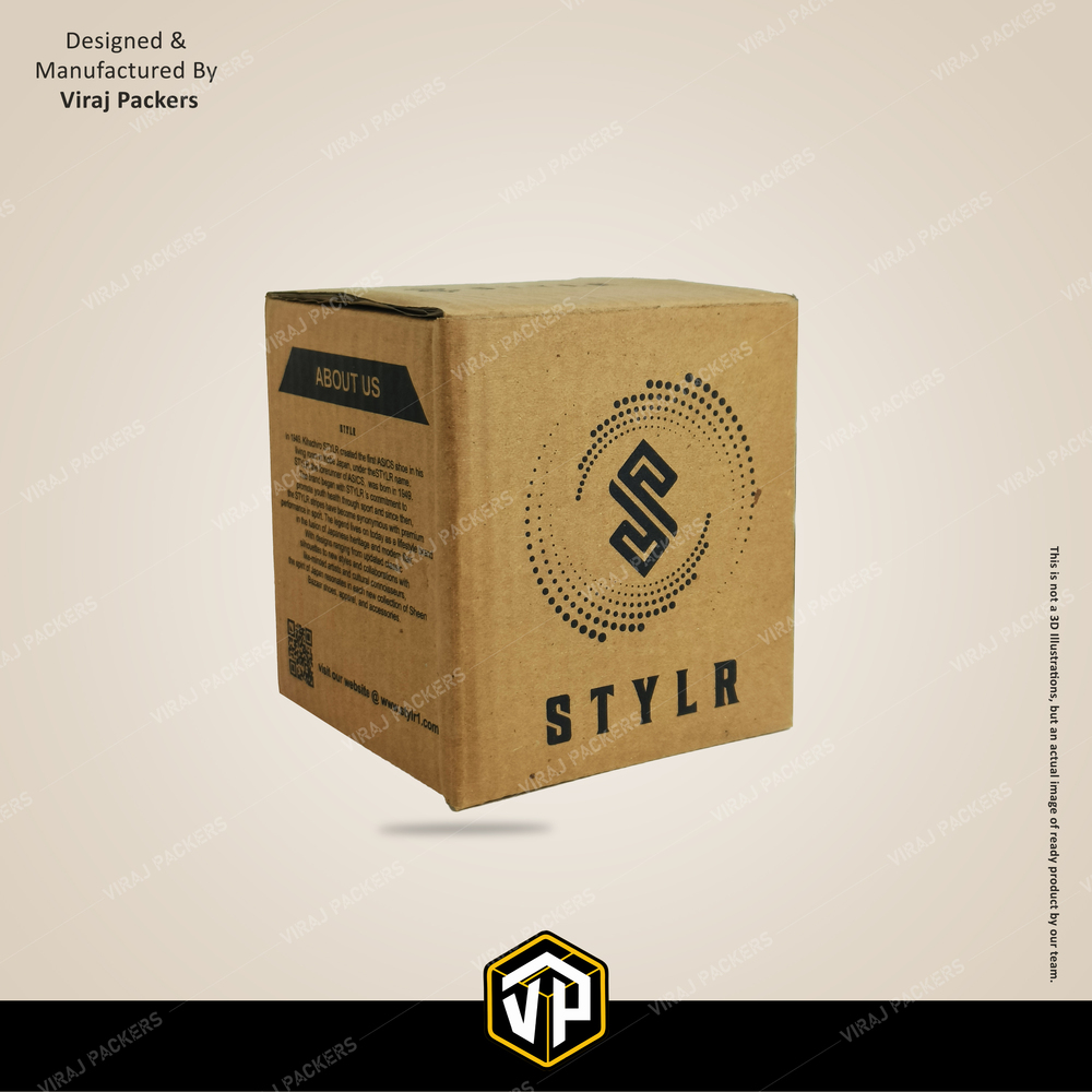 E-commerce Packaging Boxes - Custom Size Paper, Matte Lamination Finish | Durable, Uv Offset Printing, Perfect For Electronics And Clothing