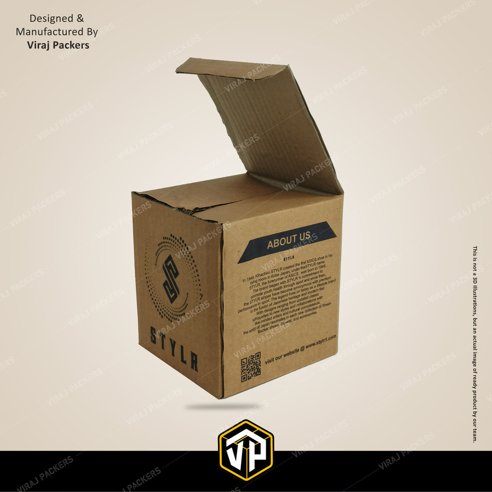 E-commerce Packaging Boxes - Custom Size Paper, Matte Lamination Finish | Durable, Uv Offset Printing, Perfect For Electronics And Clothing