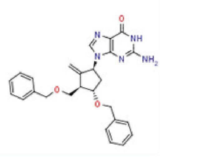 2-Amino-1,9-dihydro-9-[(1s,3r,4s)-4-(benzyloxy)-3-(benzyloxymethyl)-2-methylenecyclopentyl]- 6h-purin-6-one