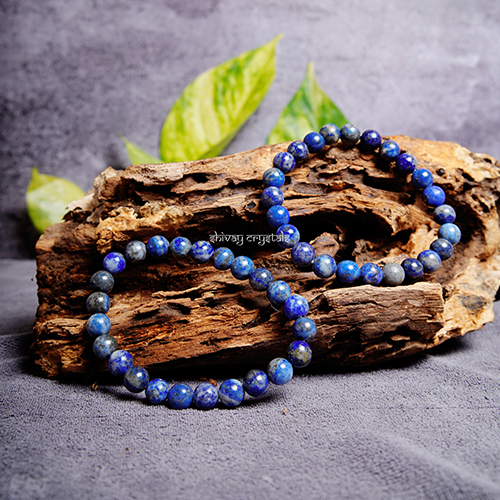 Lapis Lazuli Stretchable Elastic Handmade Bracelet