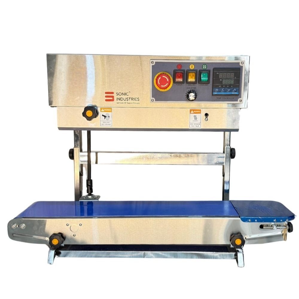 Vertical Continous band  Sealing Machine Stainless steel body 3kg  Top model (Heavy duty)