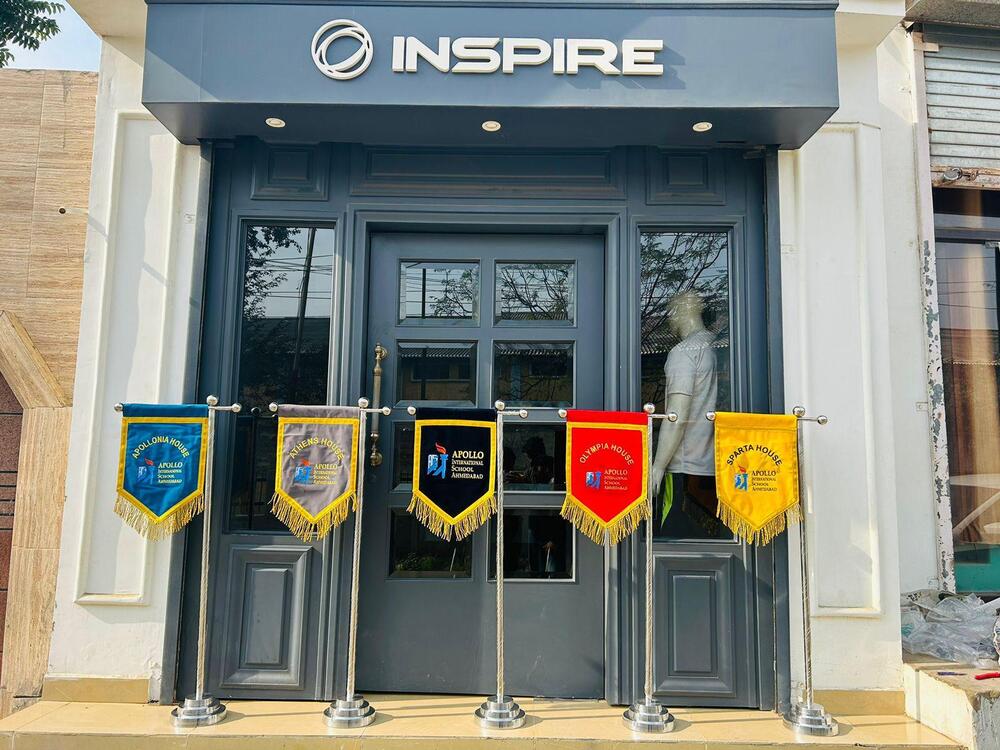 Flag Stand In Ss - Style: Hanging
