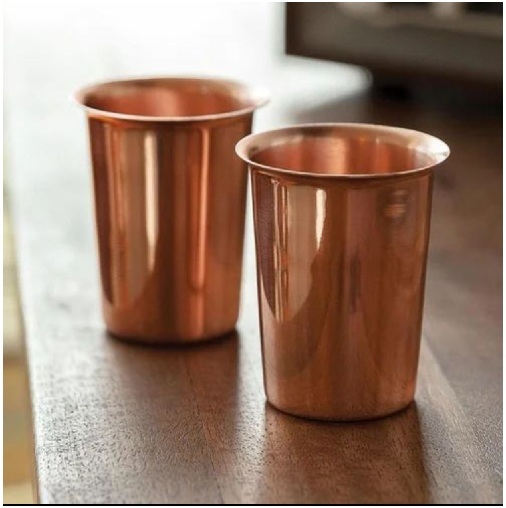 Pure Copper Glass - Height: As Per Buyer'S Requirement Inch (In)