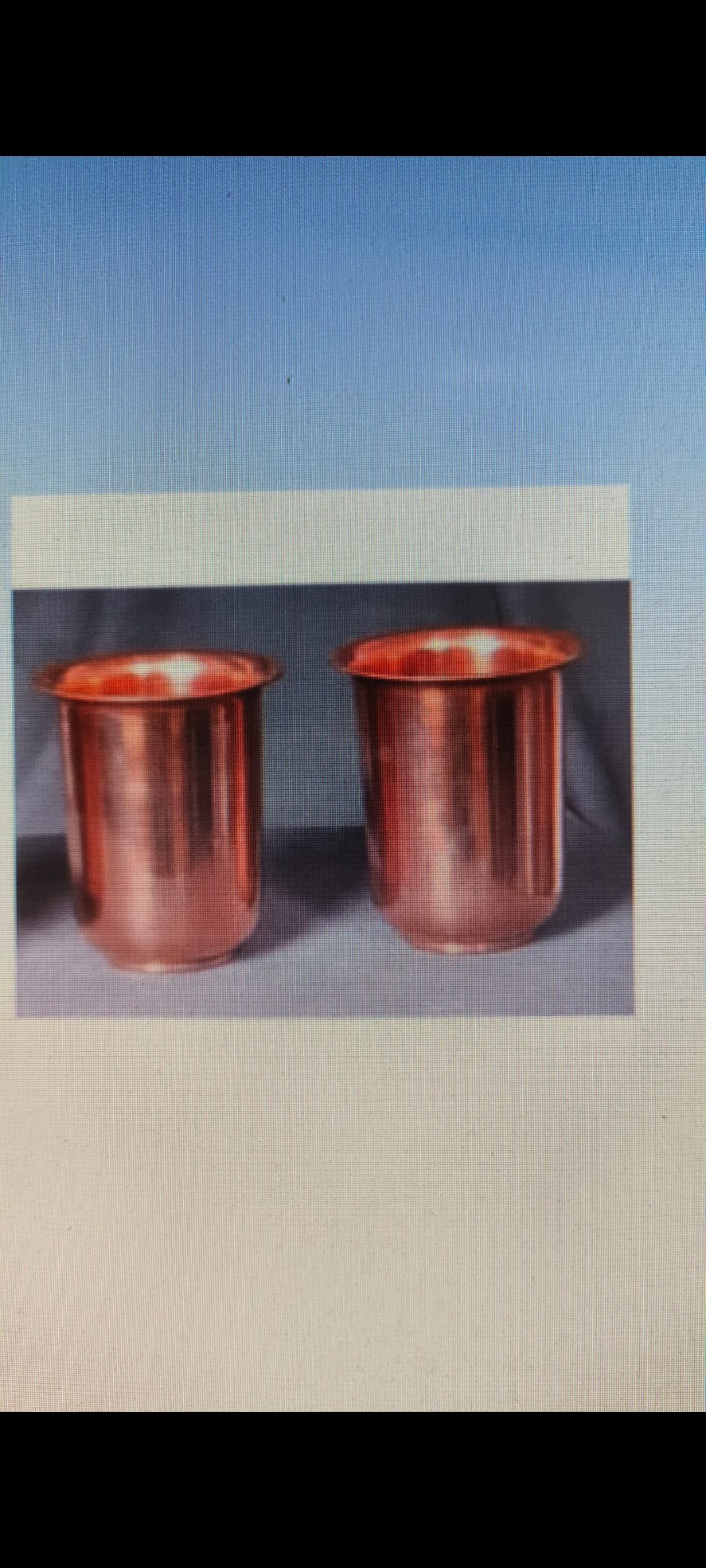 Pure Copper Glass