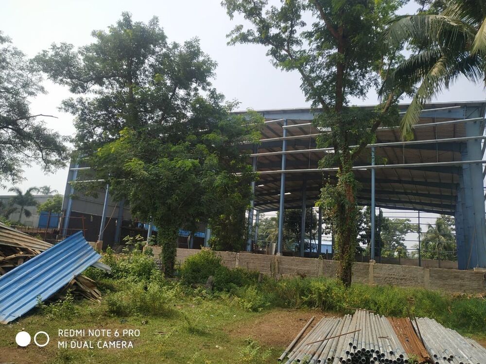 Prefabricated Warehouse Shed - Color: As Per Requirement