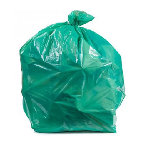 Biodegradable Plastic Bag - Color: Green